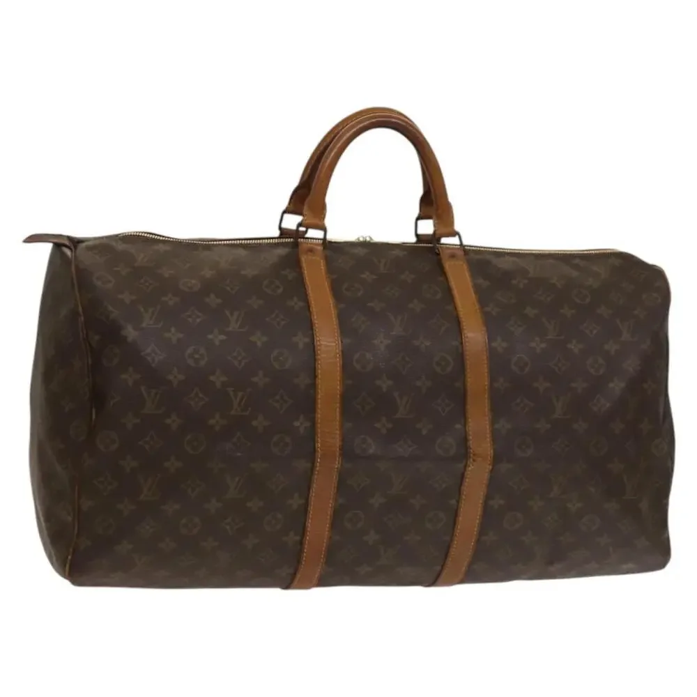 LOUIS VUITTON Monogram Keepall 60 Boston Bag M41422